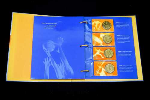 Sydney 2000 Olympics coin collection.