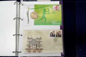 Royal Collection coin and PNC album, partially complete - 4