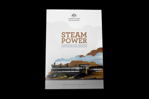 Steam Power, Australian Rail Heritage 2022 seven coin set