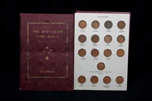 Australian halfpenny album