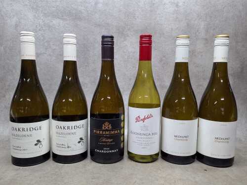Mixed Chardonnay, six bottles