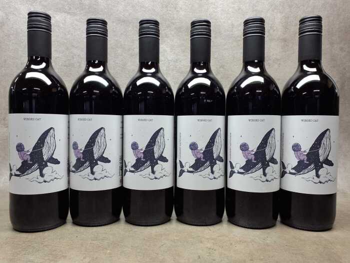 Winged Cat Cabernet Sauvignon, six bottles