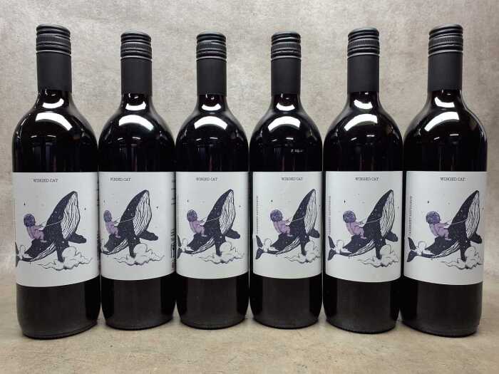 Winged Cat Cabernet Sauvignon, six bottles