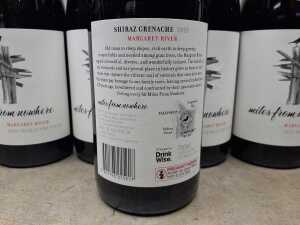 Miles From Nowhere, Shiraz Grenache 2021, six bottles - 3