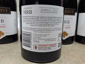 Hardy's HRB Shiraz 2020, six bottles - 3