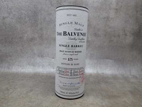 The Balvenie Single Barrel 15-year-old single malt Scotch whisky