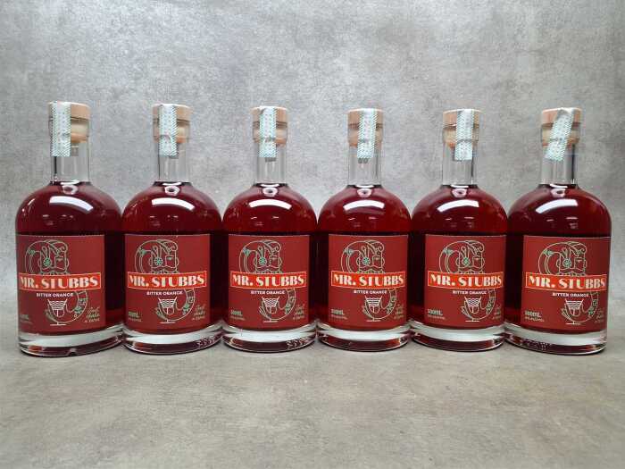 Mr Stubbs Bitter Orange aperitivo, six bottles