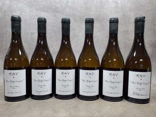 R.H.V. Main Ridge Vineyard Pinot Gris 2021, six bottles