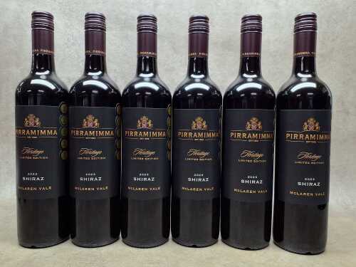 Pirramimma Heritage Limited Edition Shiraz 2023, six bottles