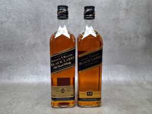 Johnnie Walker Black Label 12-year-old blended Scotch whisky, two bottles - 2
