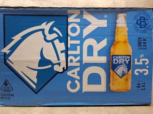 Carlton Dry Low Carb, 24 bottles