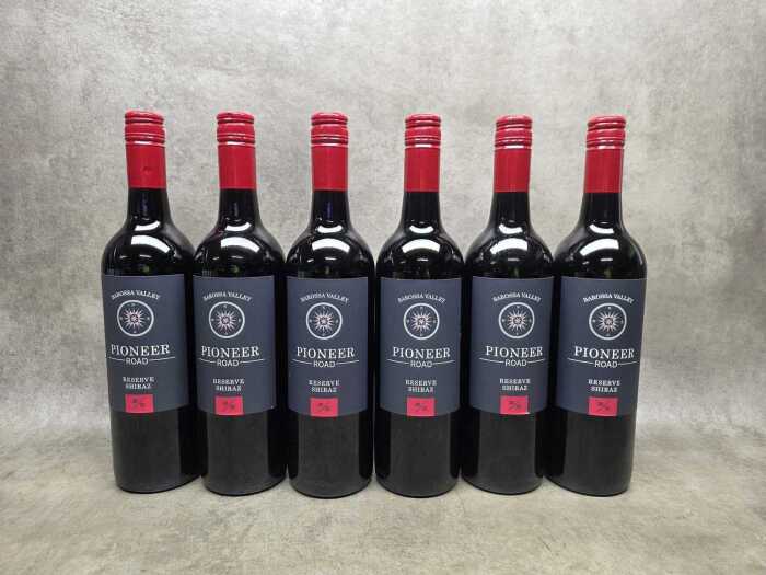 Pioneer Road Reserve Shiraz 2022, six bottles