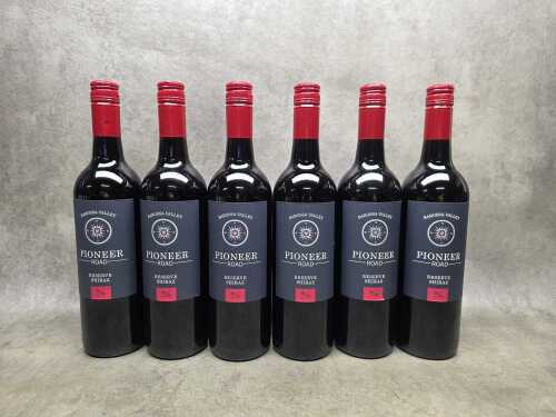 Pioneer Road Reserve Shiraz 2022, six bottles