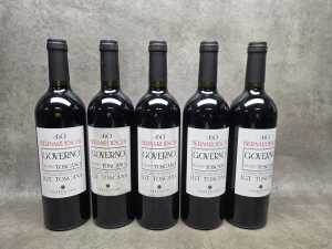 Bernardeschi Governo all'Uso Toscano IGT Toscana, five bottles