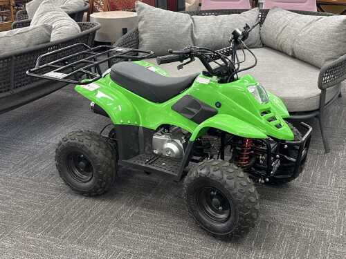 Tiger Force green petrol kids quad bike