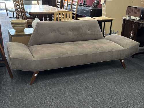 Vintage upholstered day lounge
