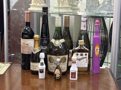 Assorted alcohol including Galliano Sambuca 500mL, Sangsom rum 300mL, imported liqueurs, etc.