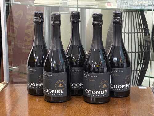 Five bottles of Coombe Yarra Valley 2020 Blanc de Blancs