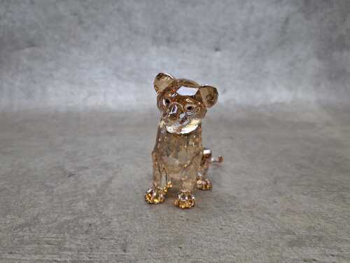 Swarovski Crystal 'Tiger Cub' figure