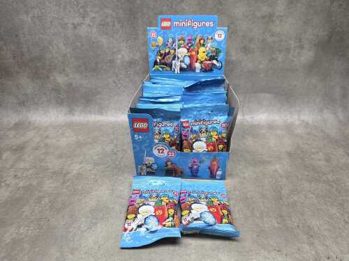 Competle box of 36 LEGO Minifigures