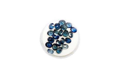 Collection of oval sapphires