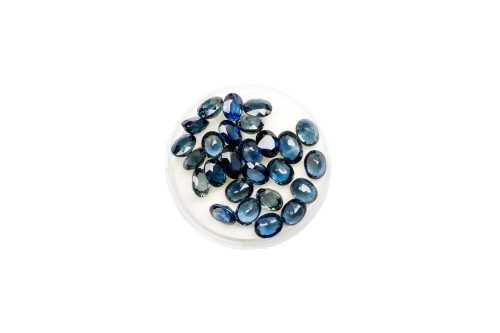 Collection of oval sapphires