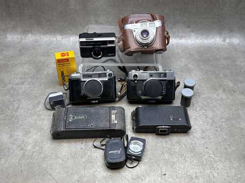 Film cameras including Kodak
