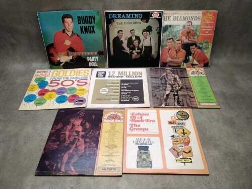 Eight Rock 'n' Roll vinyl records