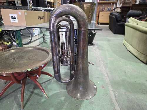 Besson & Co. 'Prototype' silver plated tuba