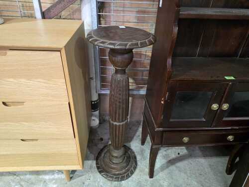 Antique pedestal