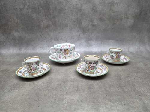 Four porcelain duos