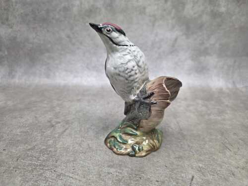 Beswick 'Lesser Spotted Woodpecker' porcelain bird figure