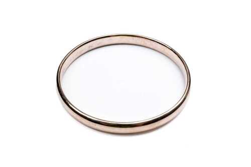 A vintage 9 carat silver filled bangle