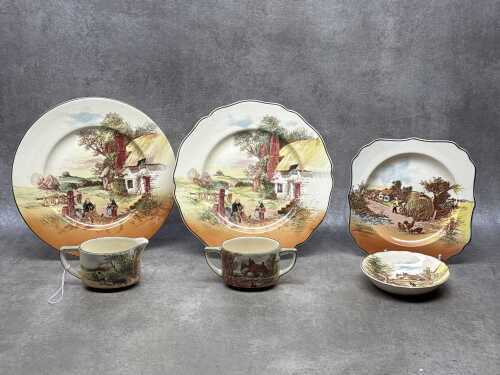 Royal Doulton Rustic England porcelain series ware
