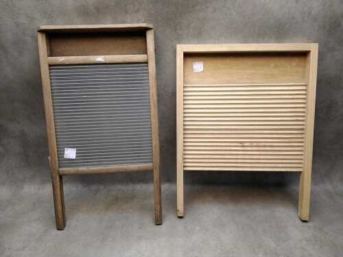 Two washboards