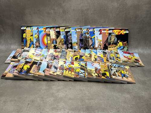 50+ Italian Tex western comic books