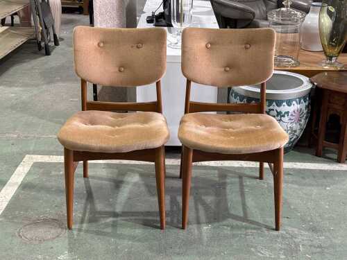Pair of mid century chairs