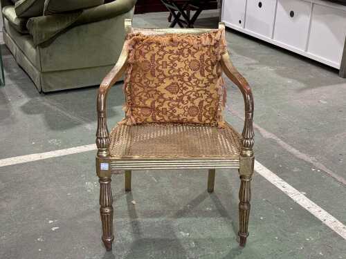 Cane bedroom chair