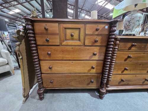 6 drawer cotton reel chest of drawers