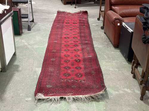 Turkoman-style runner rug
