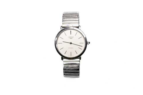 A vintage Longines automatic watch
