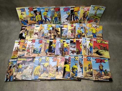 45+ Italian Tex western comic books
