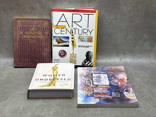 Four art and design books
