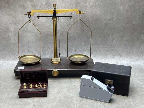 Two vintage precision scientific instruments