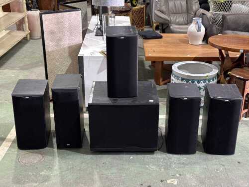 Assorted Bowers & Wilkins stereo equipment