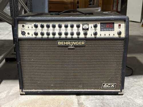 Behringer Ultracoustic ACX1000 stereo amplifier