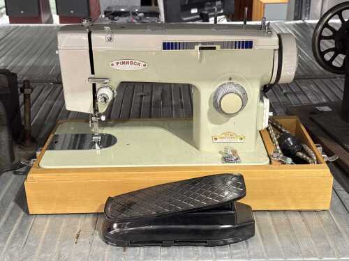 Vintage Pinnock Celestial HZ-500 electric sewing machine