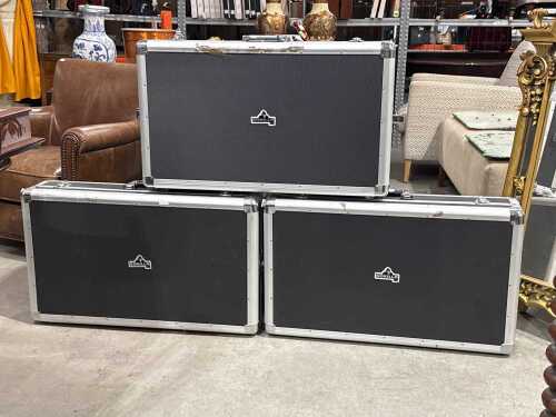Three Gorilla DJ Hard flight cases