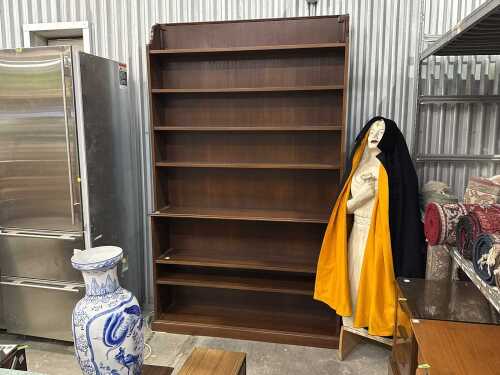 Break front bookcase