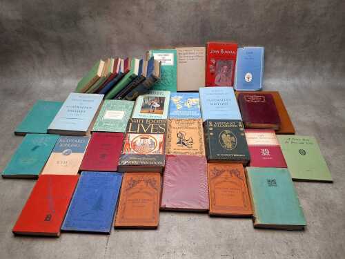 Collection of books including The Pickwick Papers